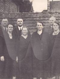 Beerdigung 1934 - Die Kinder